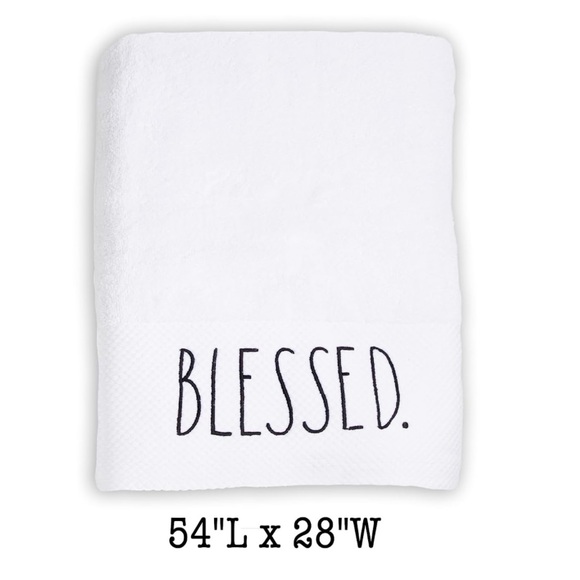 Rae Dunn Bath Towel - Picture 3 of 4